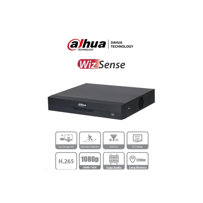 Dahua Technology XVR5104HS-4KL-I3 Negro