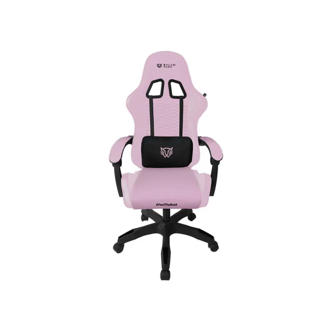 SILLA ERGONÓMICA GAMER POWER RUSH V2 ROSA - NEGRO