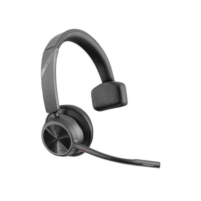 HP Poly Auriculares monoaurales Poly Voyager 4310 adaptador USB-A BT700 + soporte de carga