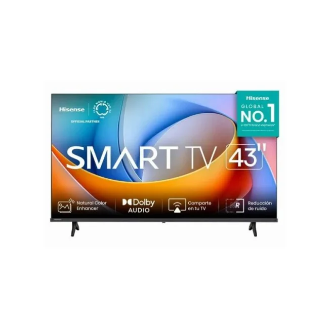 Televisor Hisense 43A45NV, 43 pulgadas, LED FULL HD, 1920 x 1080 Pixeles, VIDAA SMART TV