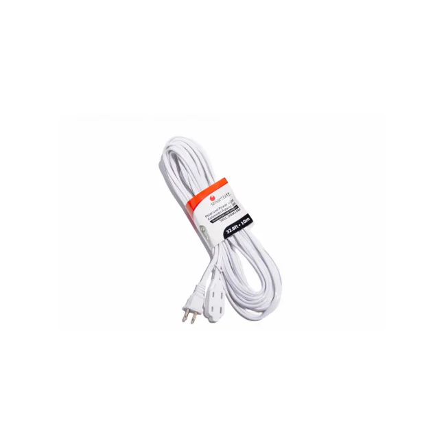 Smartbitt SBEC-DOM10M cable de alimentación Blanco 10 m Enchufe tipo A IEC Type A (5.5 mm, 2.1 mm)