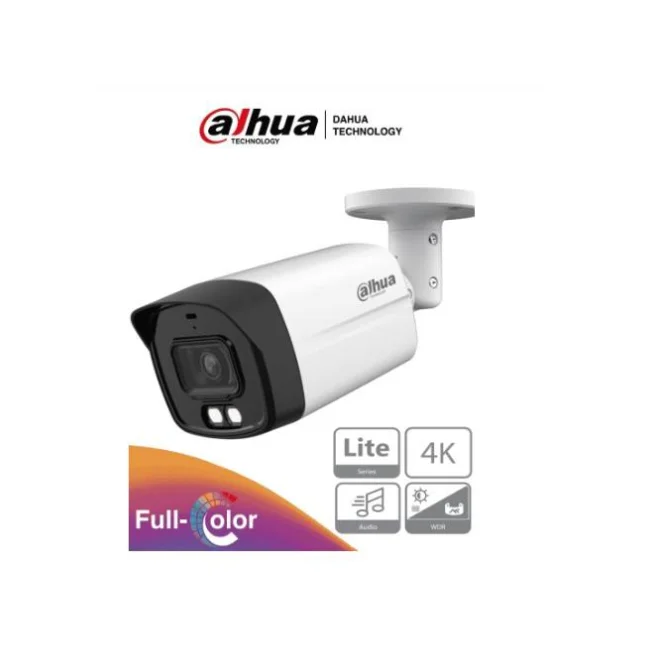 Dahua Technology Lite HAC-HFW1809TLMN-A-LED-0280B-S0 Bala (forma) Cámara de seguridad CCTV Exterior 3840 x 2160 Pixeles Techo/pared/Tubo