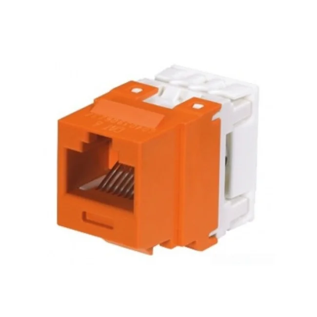 Jack PANDUIT CJ688TGOR, RJ-45, Naranja