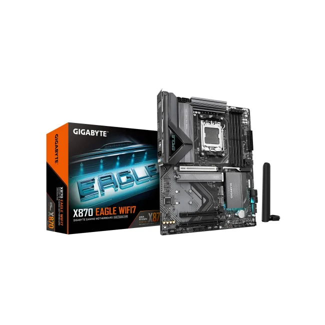 GIGABYTE X870 EAGLE WIFI7 placa base AMD X870 Enchufe AM5 ATX image 2