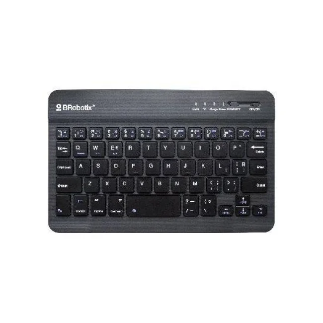 BRobotix 6006436 teclado para dispositivos móviles Negro Bluetooth QWERTY Español image 3