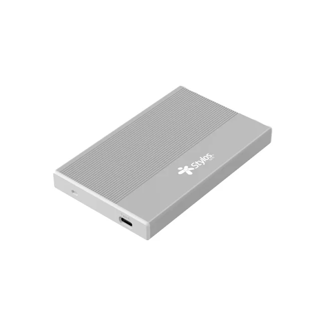 Enclosure Stylos 2.5" para SSD/HDD Plata