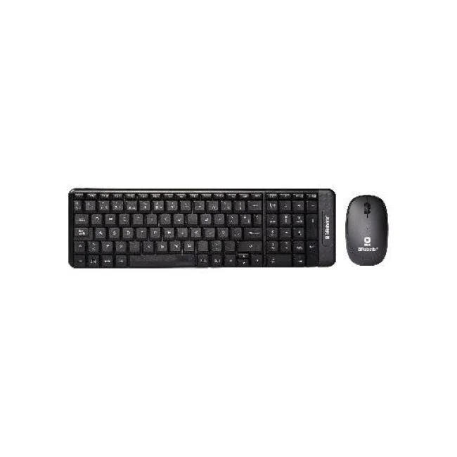 BRobotix 6000618 teclado Ratón incluido RF inalámbrico QWERTY Español Negro image 2