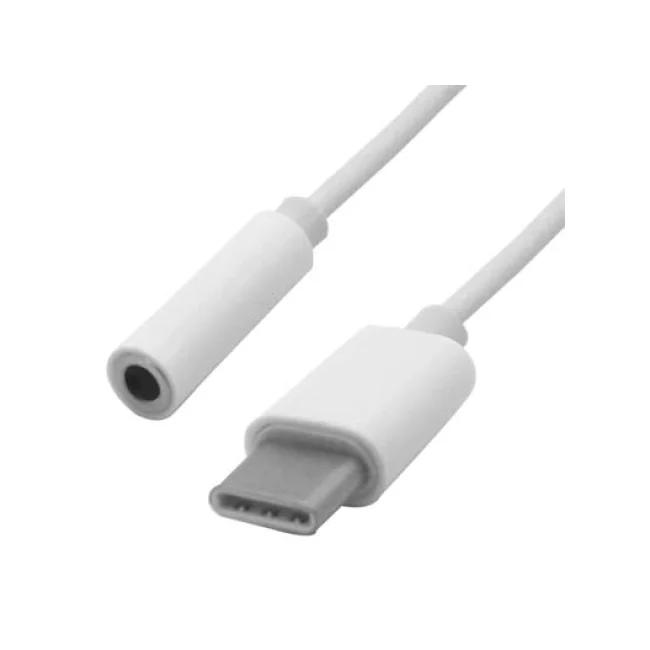 BRobotix 170229 cable de teléfono móvil Blanco 0.1 m USB C 3,5mm image 3
