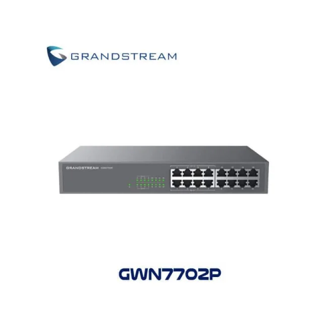Grandstream Networks GWN7702P dispositivo de redes No administrado 10G Ethernet (100/1000/10000) Negro image 3