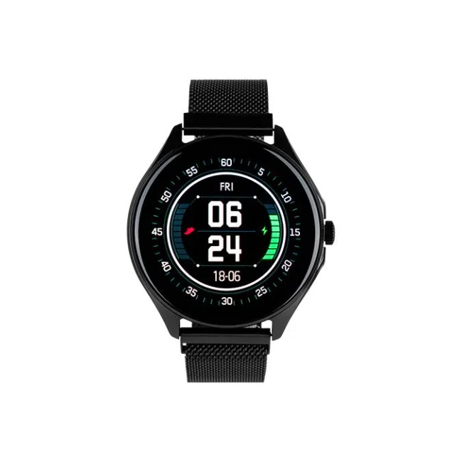 Vorago SW-505 reloj inteligente y deportivo AMOLED 36 mm Digital 466 x 466 Pixeles Pantalla táctil Negro image 3