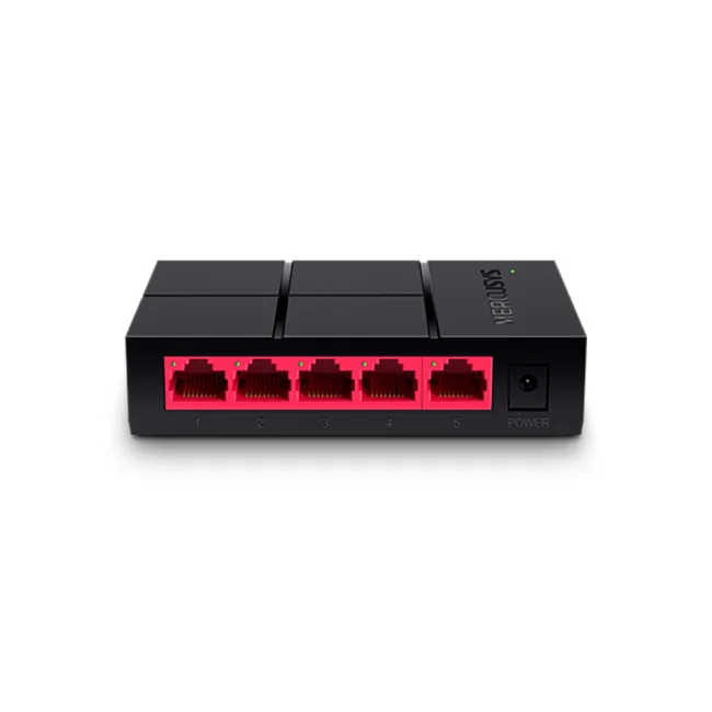 Mercusys MS105G dispositivo de redes No administrado Gigabit Ethernet (10/100/1000) Negro image 4
