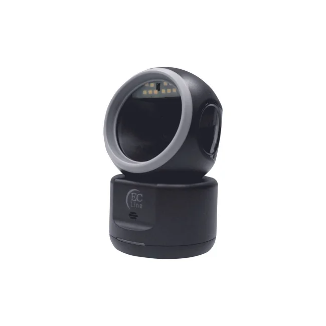 ECLine EC-2600-2D lector de código barras Lector de código de barras anexo 1D/2D CMOS Negro