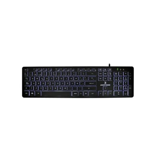 Perfect Choice PC-201304 teclado Universal USB QWERTY Español Negro