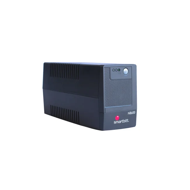 Smartbitt SBNB600 sistema de alimentación ininterrumpida (UPS) 0.6 kVA 300 W 4 salidas AC image 2