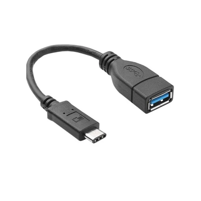 BRobotix 053161 cable USB 0.2 m USB 2.0 USB C USB A Negro