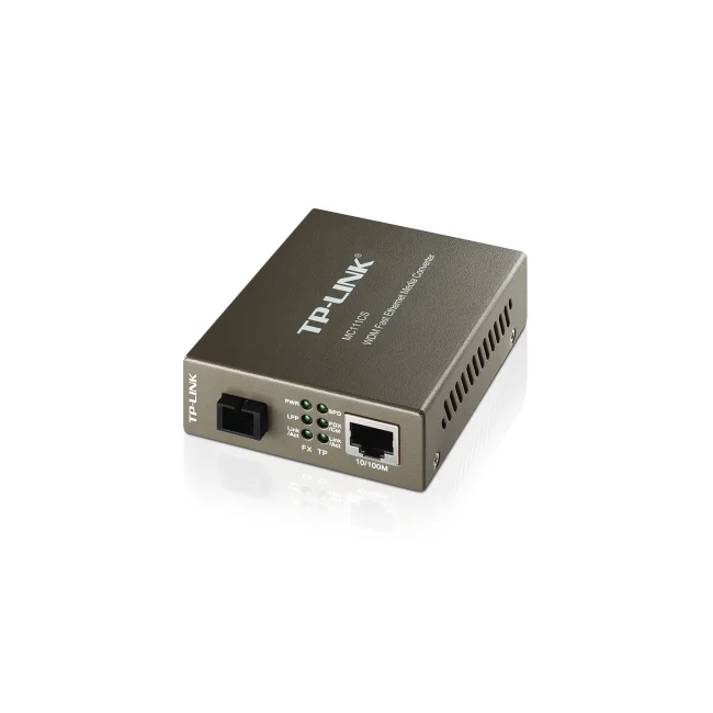 TP-Link Omada MC111CS convertidor de red 100 Mbit/s Modo único Negro