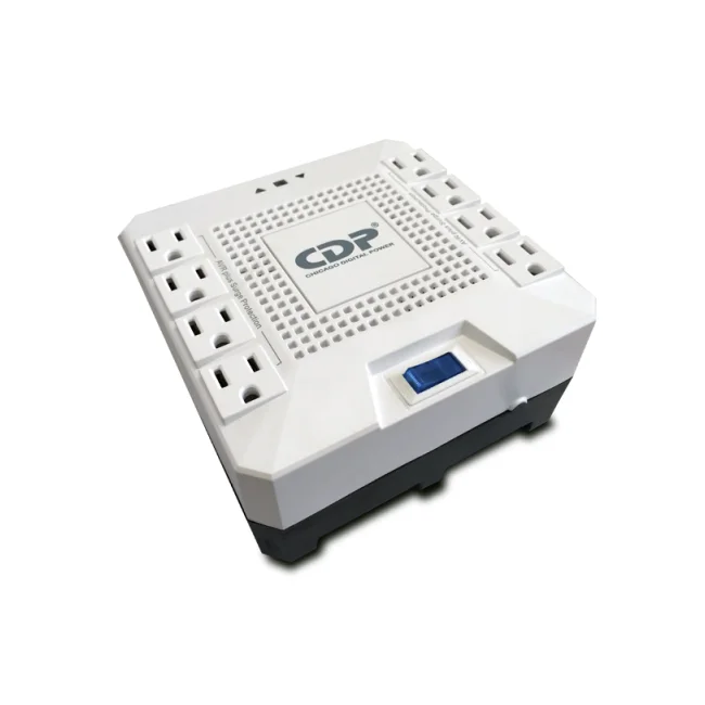 CDP R-AVR1808 regulador de voltaje 8 salidas AC 120 V Blanco