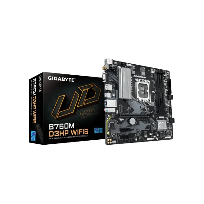 GIGABYTE B760M D3HP WIFI6 placa base Intel B760 Express LGA 1700 Micro ATX