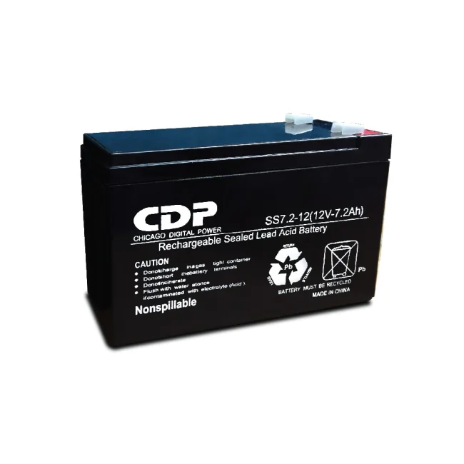 CDP SLB12-7 batería para sistema UPS Sealed Lead Acid (VRLA) 12 V 7 Ah
