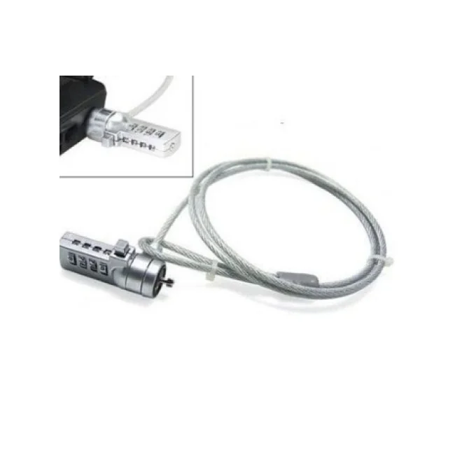 BRobotix 128899 cable antirrobo Plata 1.3 m