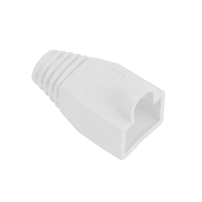 PROTECTOR DE PLUGS DE BOTA, COLOR BLANCO, 100 PIEZAS