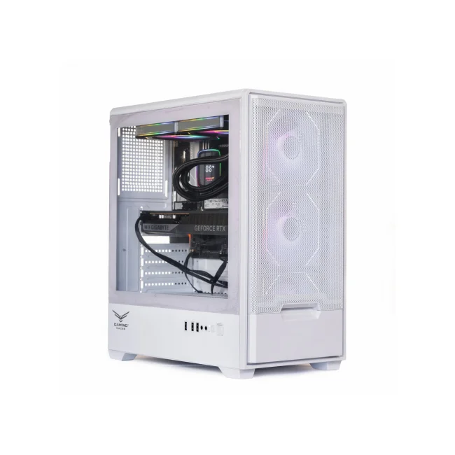 Gabinete NACEB  GAMER ATX STELLA BLANCO NA-0658B
