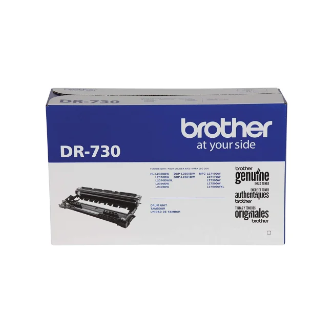 TAMBOR BROTHER DR730 HASTA 12000 PGS COLOR NEGRO