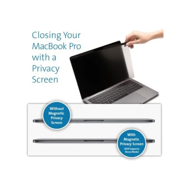 Kensington Pantalla de privacidad magnética MP13 para MacBook Air 2018, MacBook Pro 13" 2016 2016/17/18/19