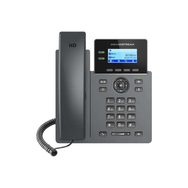 Grandstream Networks GRP2602 teléfono IP Negro 2 líneas LCD image 3