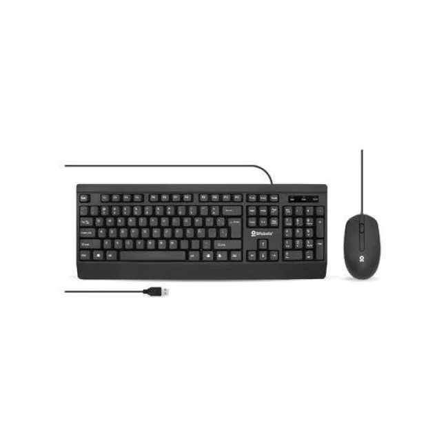 BRobotix 6007198 teclado Ratón incluido Universal USB QWERTY Inglés Negro image 2