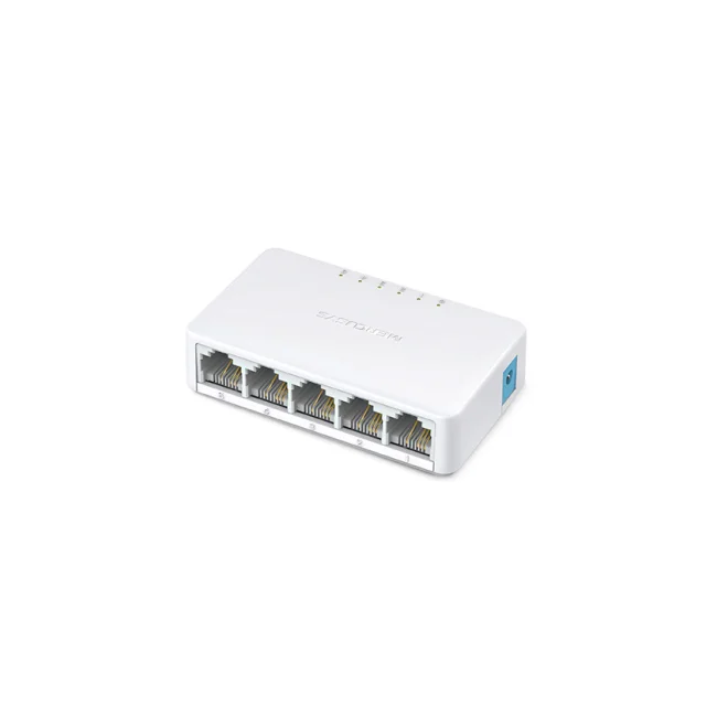 Mercusys MS105 dispositivo de redes No administrado Fast Ethernet (10/100) Blanco image 2