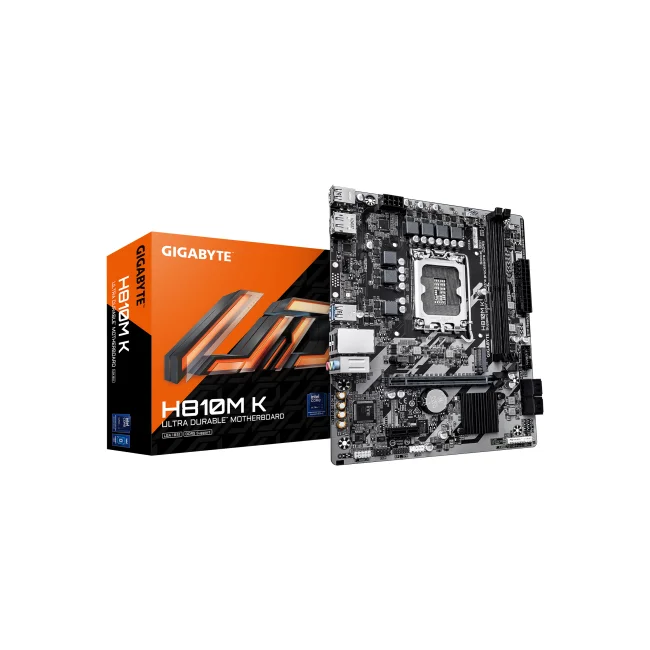 GIGABYTE H810M K placa base Intel H810 LGA 1851 (Socket V1) Micro ATX