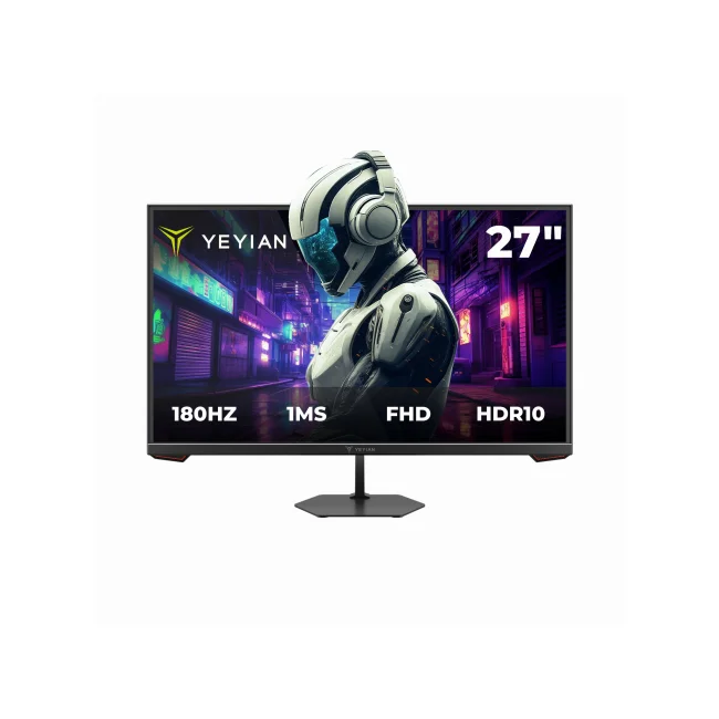 MONITOR YEYIAN GAMER 27" AVANCE FHD 180HZ 1MS HDR10 IPS VESA 2HDMI 1920X1080