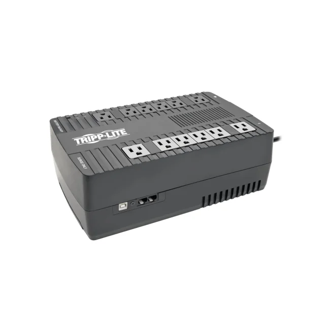 Tripp Lite AVR900U UPS Interactivo de 900VA 480W - 12 Tomacorrientes NEMA 5-15R, AVR, 120V, 50Hz / 60Hz, USB, Instalación en pared o escritorio