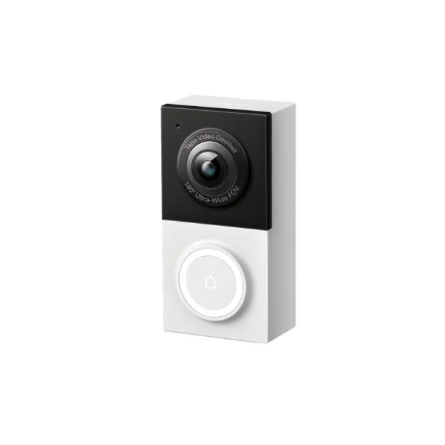TP-Link Tapo Smart Wired Video Doorbell Negro, Blanco