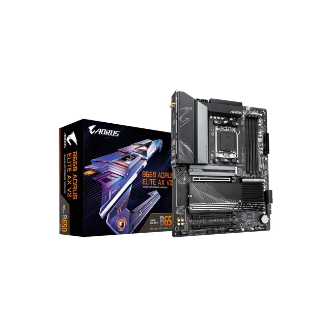 GIGABYTE B650 AORUS ELITE AX V2 placa base AMD B650 Enchufe AM5 ATX