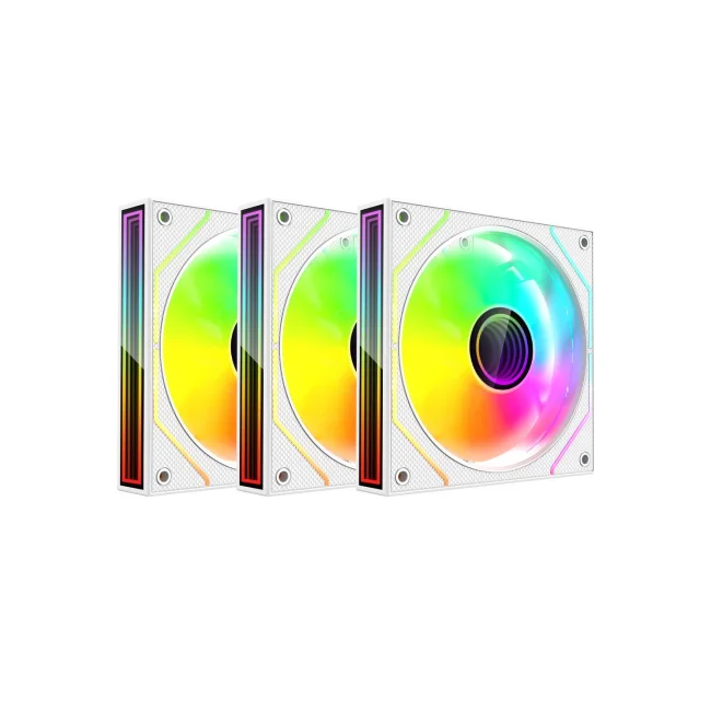 KIT GAMER XZEA 3 VENT L XZ1115 ARGB 25 DB 1200 RPM 120 MM BLANCO (XZVE101W)