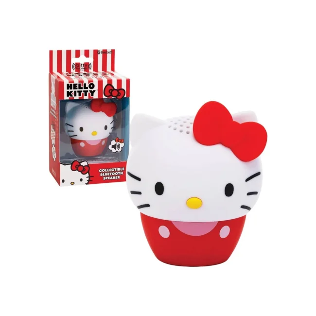 Bocina portatil mini Bitty Boomers Hello Kitty Pink Sanrio.  Bluetooth 5.0 Modelo BITTYKITTY2/NEW