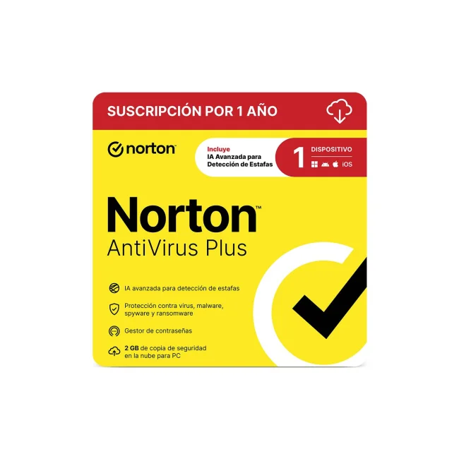 ESD Norton AntiVirus Plus 1 Dispositivos 1 Años 21430675