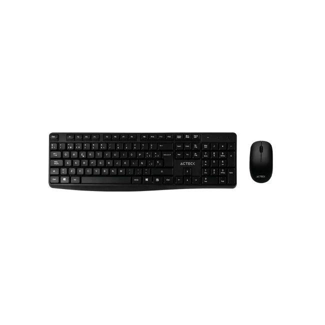 Acteck KT25 teclado Ratón incluido RF inalámbrico Negro image 2