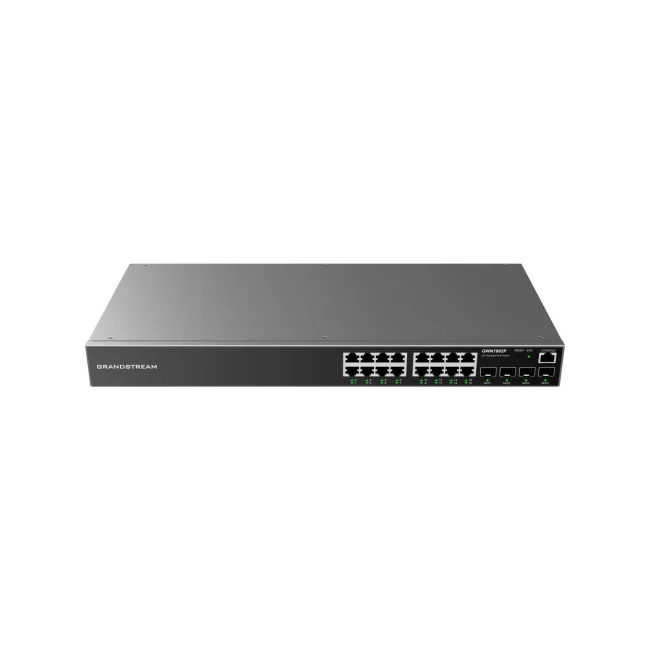 Grandstream Networks GWN7802P dispositivo de redes Gestionado L2+ Gigabit Ethernet (10/100/1000) Energía sobre Ethernet (PoE) 2U Negro image 4