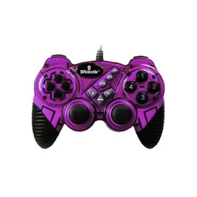 CONTROL PARA VIDEOJUEGOS RUMBLEPAD, MORADO