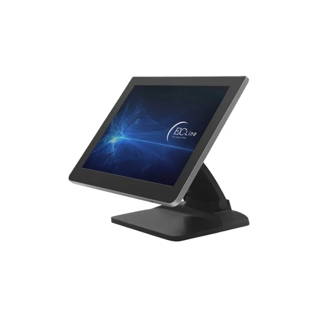 ECLine EC-TS-1238 sistema POS 30.5 cm (12") 1024 x 768 Pixeles Pantalla táctil Negro image 3