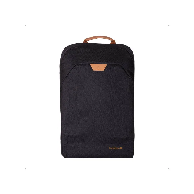 TechZone TZLBP56W-N mochila City backpack Negro Tereftalato de polietileno (PET)