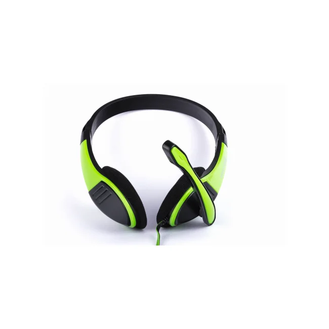 Naceb Technology NA-589VE audífono y auriculare Auriculares Alámbrico Diadema Juego Verde