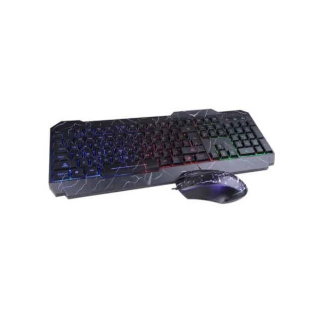 Naceb Technology NA-633 teclado Ratón incluido USB Inglés Negro