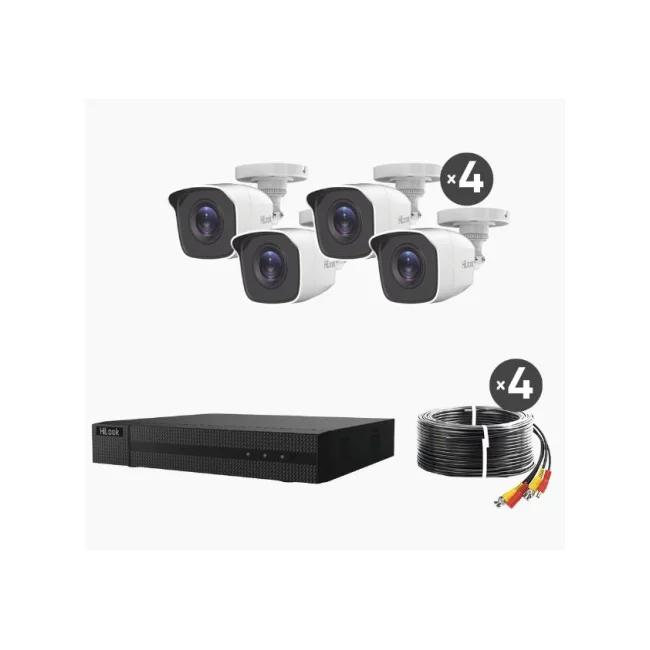 Kit de videovigilancia  HIKVISION HL24LQKITS-M(B)