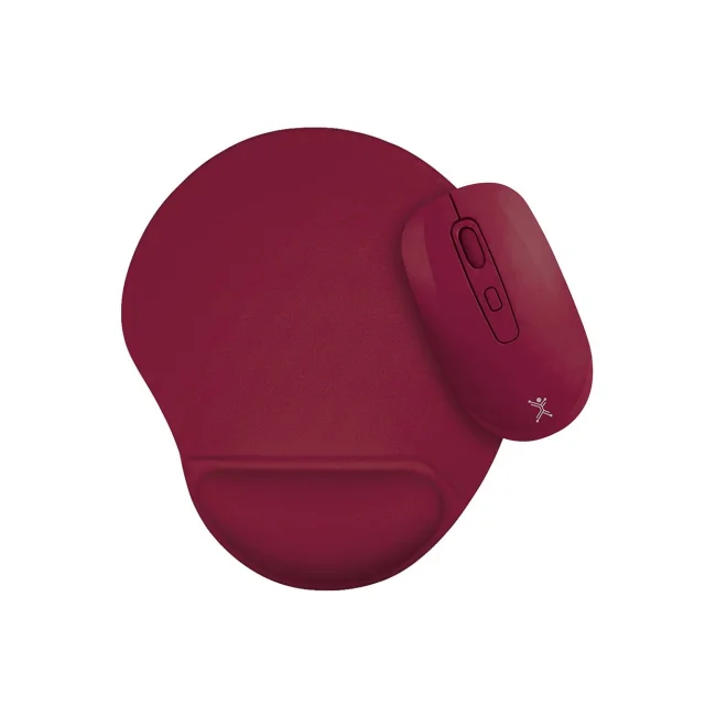Kit de Mouse Inalámbrico Bluetooth 2.4GHz + Tapete Bonet Color: Dry Rose | PERFECT CHOICE
