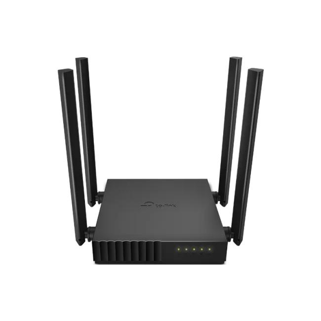TP-Link Archer C50 router inalámbrico Ethernet rápido Doble banda (2,4 GHz / 5 GHz) Negro