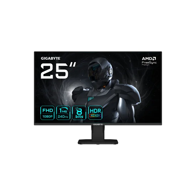 GIGABYTE GS25F2A monitor de computadora 62.2 cm (24.5") 1920 x 1080 Pixeles Full HD LED Negro